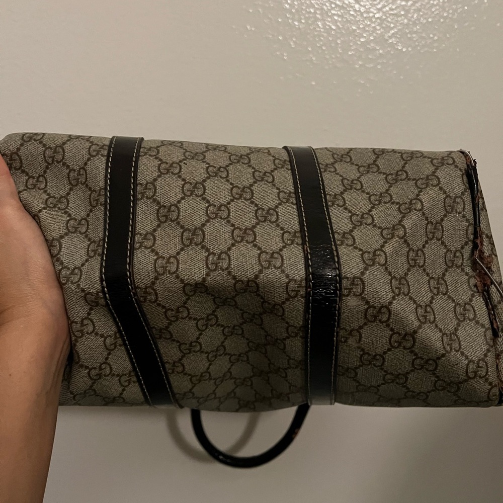 Gucci Beige and Brown Joy Boston project handbag 💥👍🥰READ DESCRIPTION PLS. - Picture 5 of 9